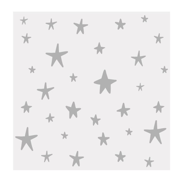 Window film - Drawn Stars Pattern