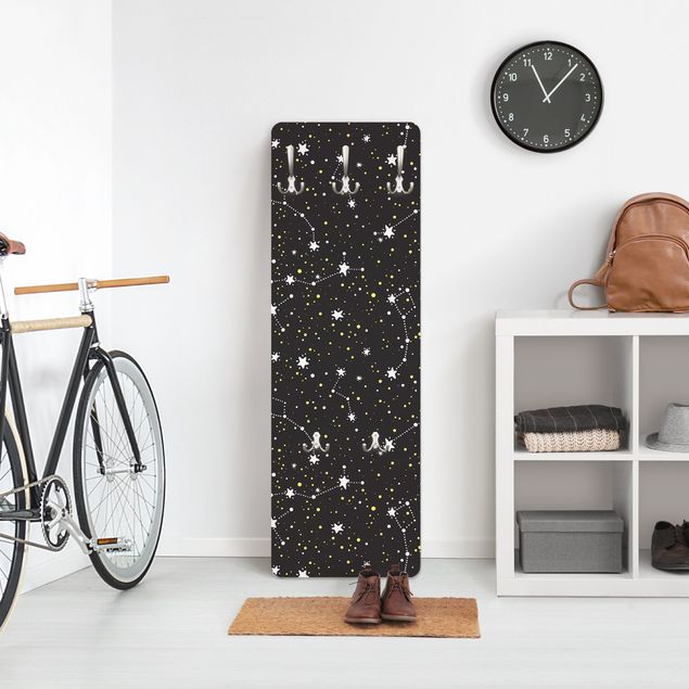 Coat rack modern - Drawn Starry Sky With Great Bear