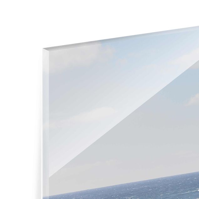 Glass print 3 parts - Point Arena Lighthouse California