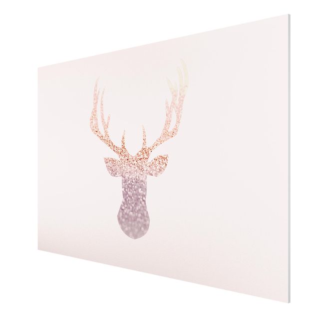 Print on forex - Shimmering Deer - Landscape format 3:2