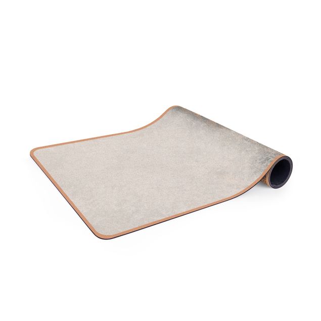 Yoga mat - Gold Grey Fog