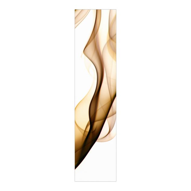Sliding panel curtains set - Golden Nebula