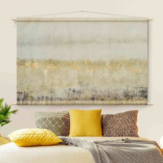 wall hangings Golden Colour Fields I