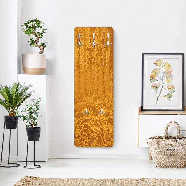 Coat rack - Golden Flora