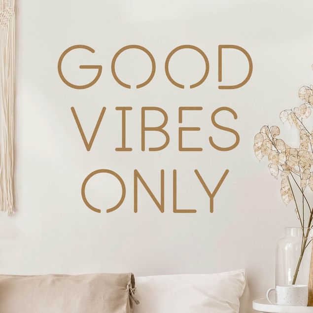 Inspirational quotes wall stickers Good Vibes