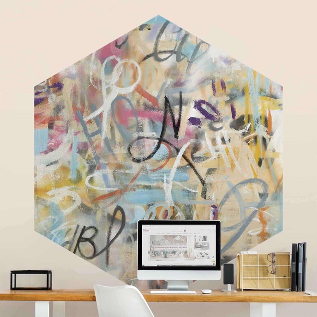 Wallpapers Graffiti Freedom In Pastel