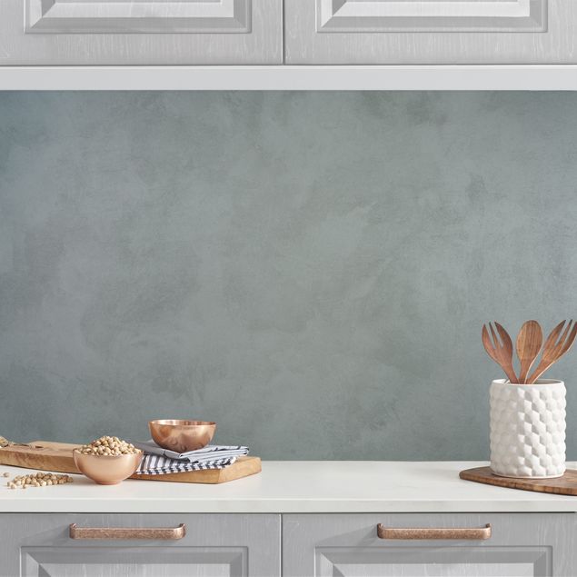 Kitchen splashback plain Grey Concrete