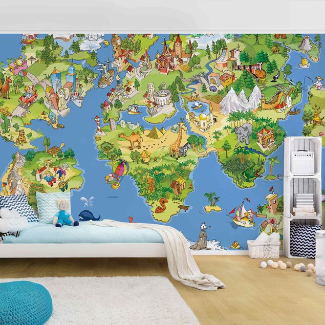 Wallpaper - Great and Funny Worldmap