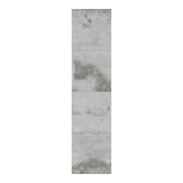 Sliding panel curtains set - Big Concrete Slabs