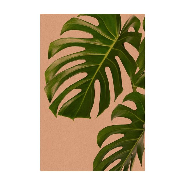 dining room area rugs Green Leaves Monstera