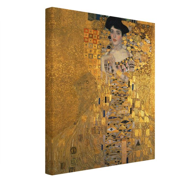 Canvas print gold - Gustav Klimt - Portrait Of Adele Bloch-Bauer I