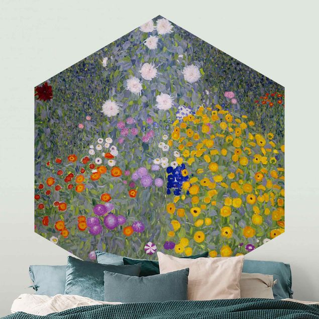 Wallpapers Gustav Klimt - Cottage Garden