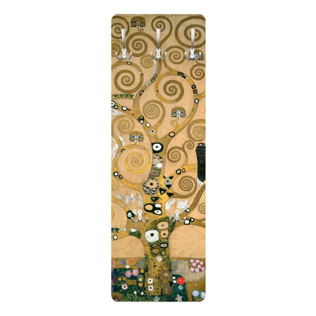 Coat rack modern - Gustav Klimt - The Tree of Life
