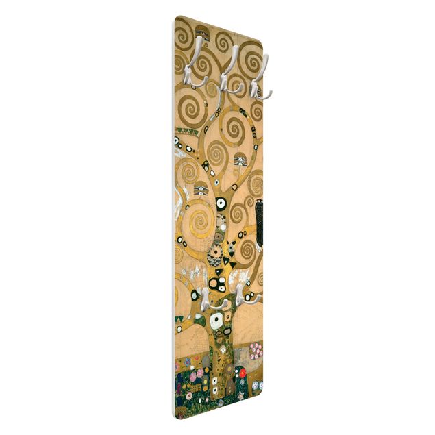Coat rack modern - Gustav Klimt - The Tree of Life