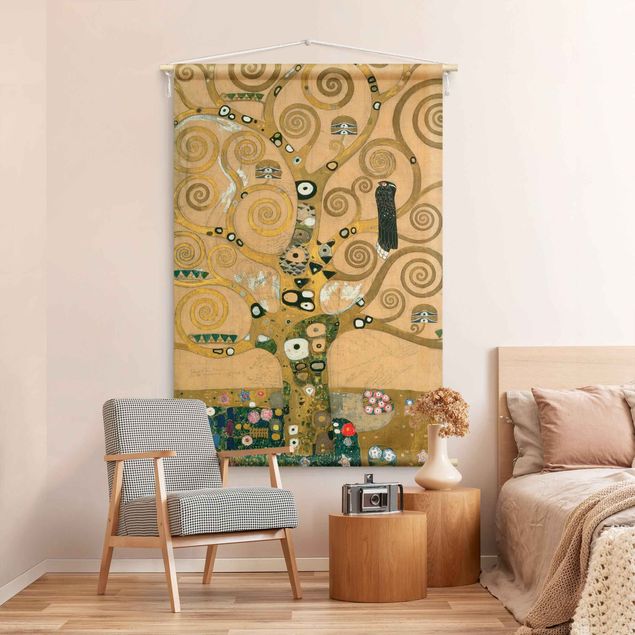 forest tapestry Gustav Klimt - The Tree of Life