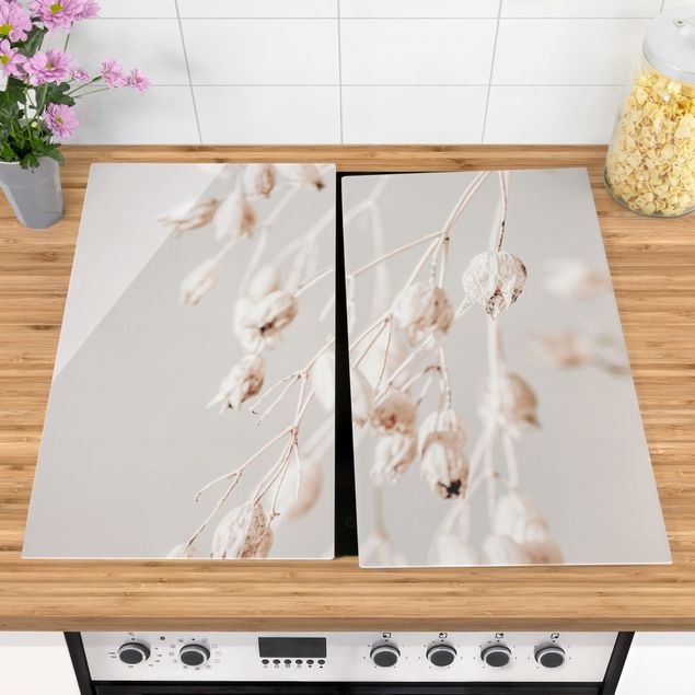 Stove top covers - Hanging Dried Buds