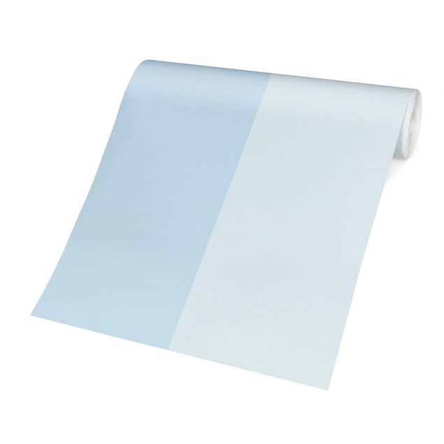Wallpaper - Semicircular Border Small blue Mix