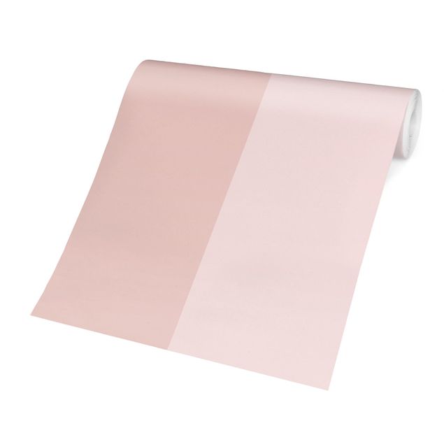 Wallpaper - Semicircular Border Small pink Mix