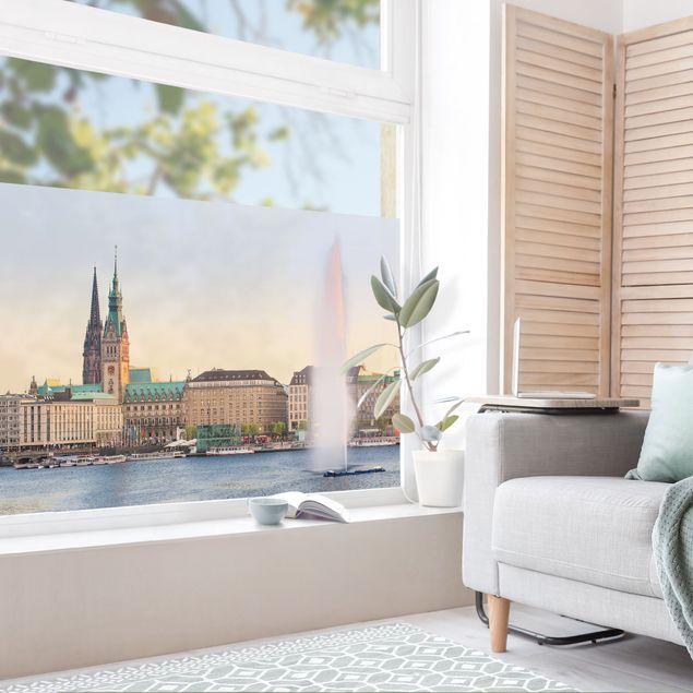 Window decoration - Hamburg Alster