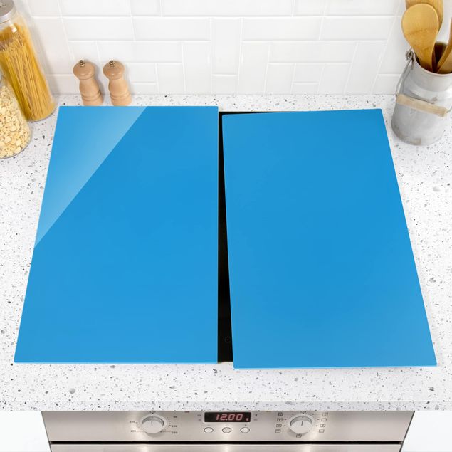 Glass stove top cover - Gentian