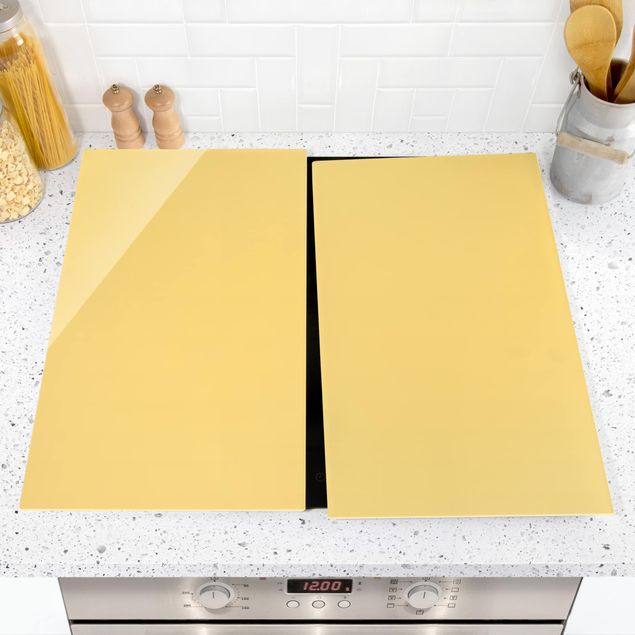 Glass stove top cover - Honey