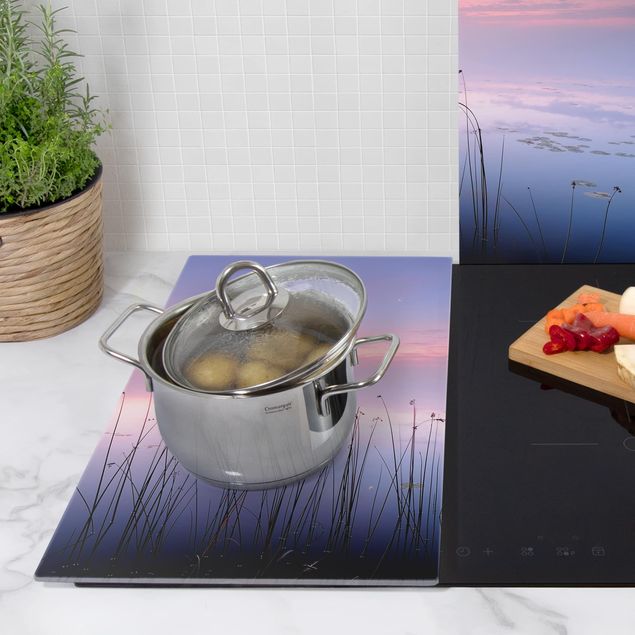 Glass stove top cover - Idyll At The Lake