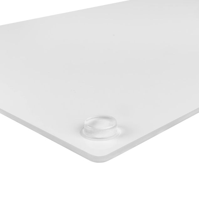 Glass stove top cover - Moon Grey