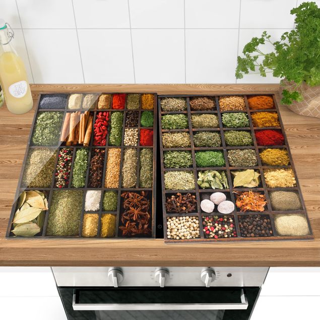 Glass stove top cover - Seed Box Spices