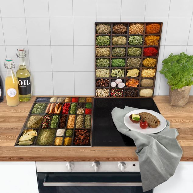 Glass stove top cover - Seed Box Spices