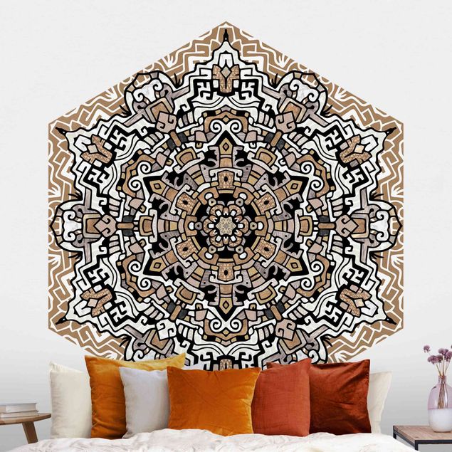 Wallpapers Hexagonal Mandala With Details