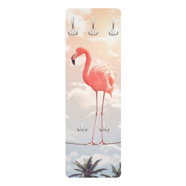Coat rack - Sky With Flamingo