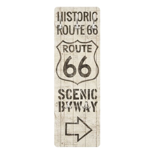 Coat rack modern - Historic Route 66