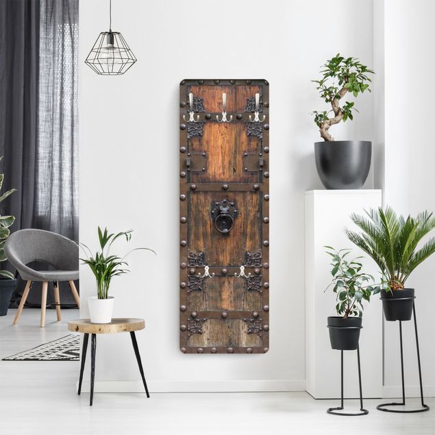 Coat rack modern - Historical Wooden Door