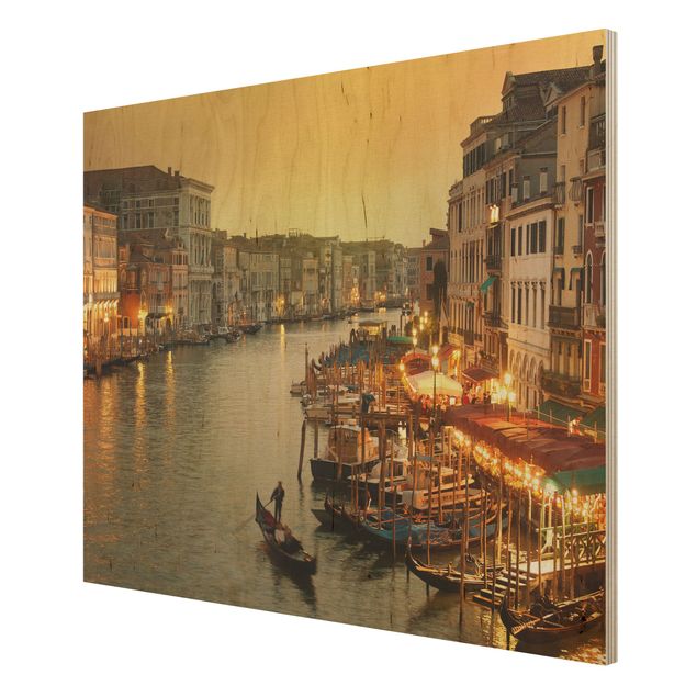 Wood print - Grand Canal Of Venice