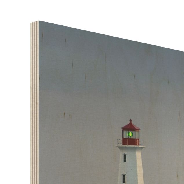 Wood print - Lighthouse