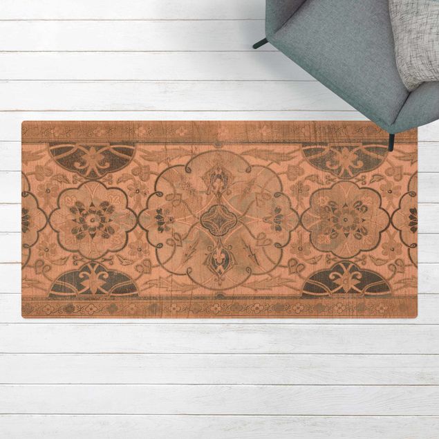 Persian style rugs Wood Panels Persian Vintage II