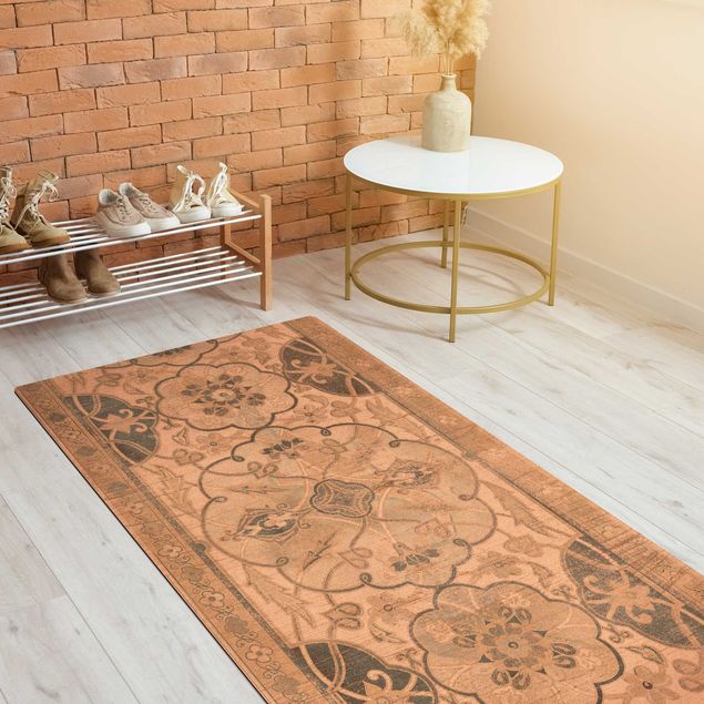 Modern rugs Wood Panels Persian Vintage II