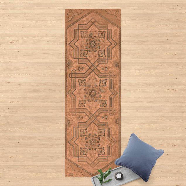 persian style area rugs Wood Panels Persian Vintage III