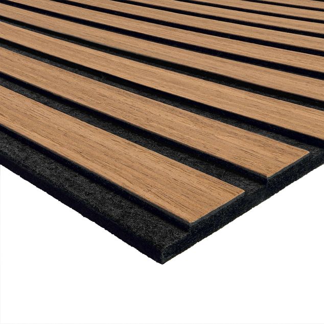 Acoustic panel - Wooden Wall Oak dark - 52x104 cm