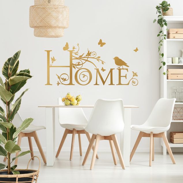 Family wall decal Home floral