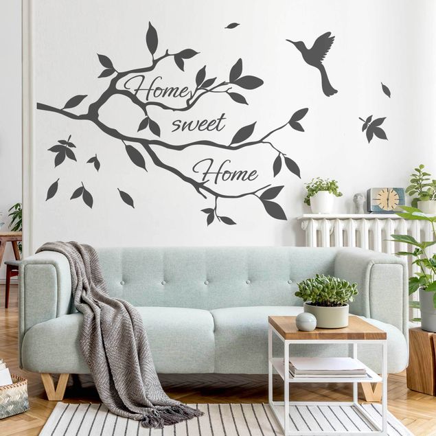 Family wall decal Home Sweet Branch