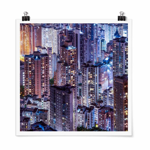 Poster - Hong Kong Sea Of Lights