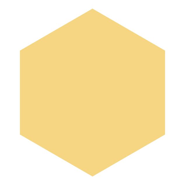 Self-adhesive hexagonal pattern wallpaper - Honey