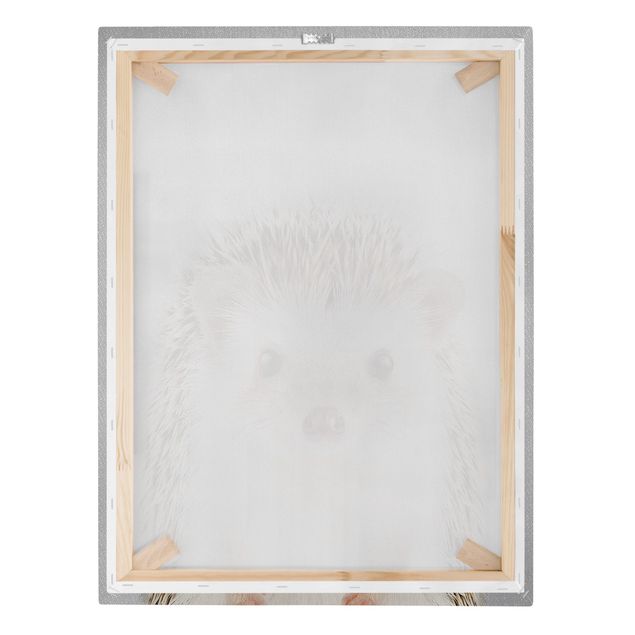 Canvas print - Hedgehog Ingolf - Portrait format 3:4