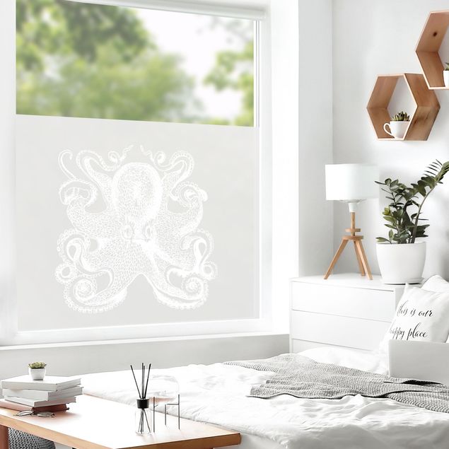 Window film - Illustration Octopus