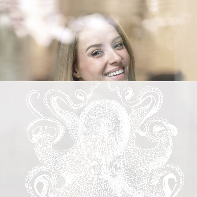 Window film - Illustration Octopus