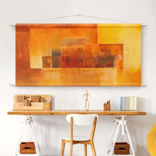 modern wall tapestry Indian Summer