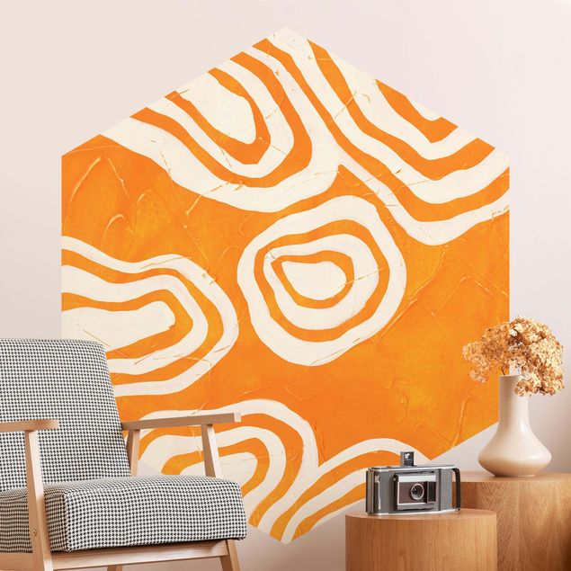 Wallpapers Islands In Orange Ocean