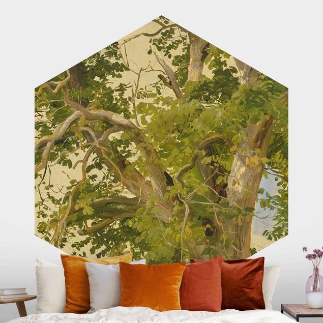 Hexagonal wallpapers Jakob Becker - Treetop