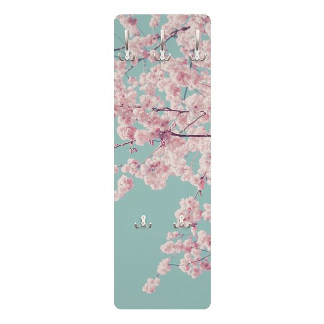 Coat rack modern - Japanese Cherry Blossoms